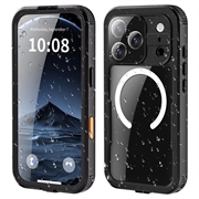 Husă impermeabilă iPhone 17 Pro Shellbox M Series IP68 - husă pentru scufundări cu compatibilitate MagSafe - Negru