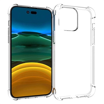 Husă TPU iPhone 14 Pro Max - Antișoc - Transparent