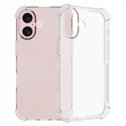 Husă TPU iPhone 16 - Antișoc - Transparent