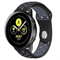 Curea Silicon Samsung Galaxy Watch Active - Negru / Gri