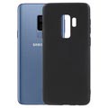 Husă flexibilă din silicon pentru Samsung Galaxy S9+ - neagră