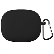 Husă Silicon cu Carabinieră Xiaomi Redmi Buds 8 Pro - Negru