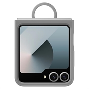 Husă Silicon cu Inel Samsung Galaxy Z Flip6 - EF-PF741TJEGWW - Gri