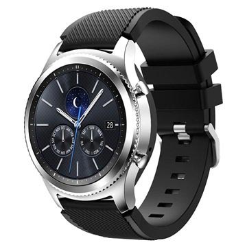 Bratara sport din silicon Samsung Gear S3 - neagra