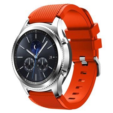 Bratara sport din silicon Samsung Gear S3 - Portocaliu