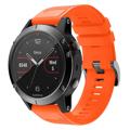 Curea Silicon - Garmin Fenix 6 GPS/6 Pro GPS/5/5 Plus - Portocaliu