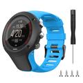 Curea din silicon pentru Suunto Ambit3 Peak/Sport/Vertical - Albastru