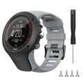 Curea din silicon pentru Suunto Ambit3 Peak/Sport/Vertical - Gri