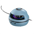 Dispozitiv Sărit Coarda cu Boxă Bluetooth și Lampă LED - Albastru