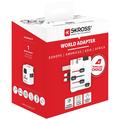 Skross 4-in-1 World Travel Adapter Pro - Alb