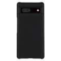 Husă Plastic Cauciucat Google Pixel 7a - Negru