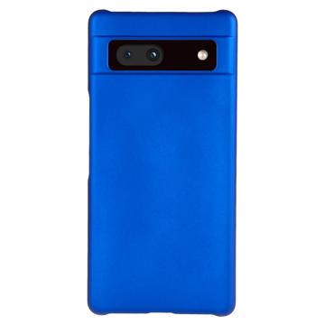 Husă Plastic Cauciucat Google Pixel 7a - Albastru