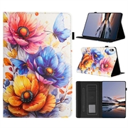 Husă Smart Folio iPad 2022/2025 - Înflorire florală / Fluturi