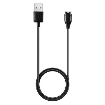 Încărcător rapid portabil pentru ceasuri inteligente, 1m/3.3ft Cablu USB de încărcare și sincronizare a datelor pentru ceasurile inteligente Garmin Fenix 5/ 5S/ 5X Forerunner 935 - negru