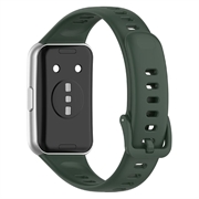 Curea Silicon Moale Huawei Band 11/11 Pro - Verde Închis