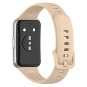 Curea Silicon Moale Huawei Band 11/11 Pro - Roz nisipos