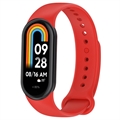 Curea Silicon Moale Xiaomi Smart Band 8 - Roșu