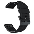 Curea Silicon Moale Garmin Fenix 7X/6X GPS/6X Pro - Negru