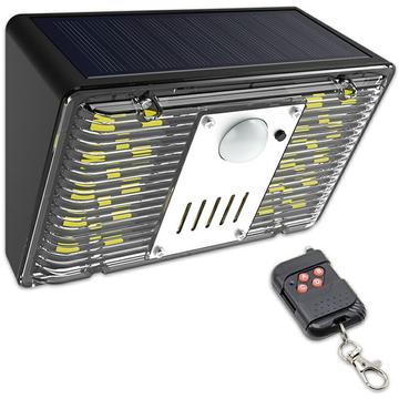 Lumină solară cu LED pentru exterior cu alarmă de securitate N775 - 4 moduri de iluminare