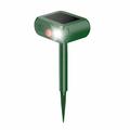 Dispozitiv ultrasonic solar de alungare a animalelor cu senzor de mișcare - verde militar