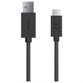 Cablu USB tip C de mare viteză Sony UCB30 - 1 m - negru