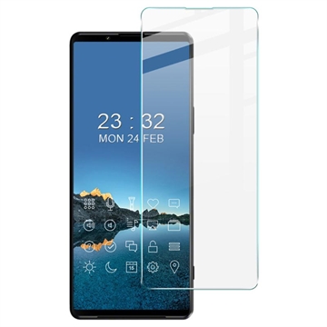 Protector de Ecran din Sticla Securizata Imak pentru Sony Xperia 1 IV - Compatibil cu Carcasa - Transparent