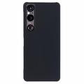 Husă Plastic Cauciucat Sony Xperia 1 VI - Negru