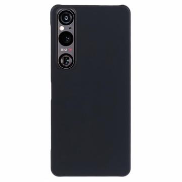 Husă Plastic Cauciucat Sony Xperia 1 VI - Negru