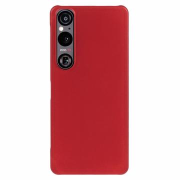 Husă Plastic Cauciucat Sony Xperia 1 VI - Roșu