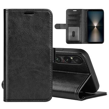 Husă Portofel cu Închidere Magnetică Sony Xperia 1 VII - negru