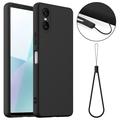 Husă Silicon Liquid Sony Xperia 10 VI - Compatibila MagSafe - Negru