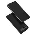 Husă Flip Sony Xperia 10 VII Dux Ducis Skin Pro - Negru