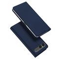 Husă Flip Sony Xperia 10 VII Dux Ducis Skin Pro - Albastru