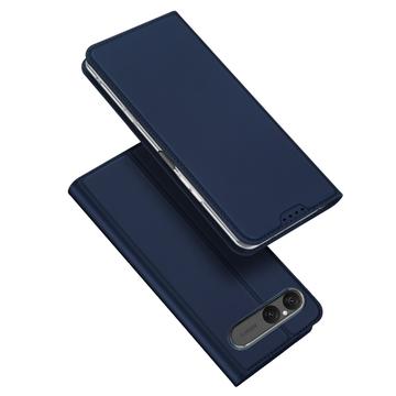 Husă Flip Sony Xperia 10 VII Dux Ducis Skin Pro - Albastru