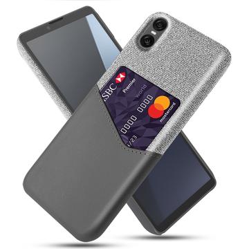 Husă cu Buzunar Card Sony Xperia 10 VII - KSQ - Gri