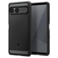 Husă TPU Sony Xperia 10 VII - Spigen Rugged Armor - Negru