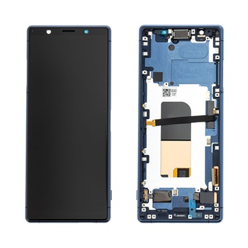 Capac frontal și afișaj LCD Sony Xperia 5 1319-9384 - Albastru