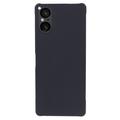 Husă Plastic Cauciucat Sony Xperia 5 V - Negru