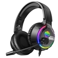 Căști Gaming SoulBytes S19 cu RGB - Negru