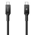 Cablu USB-C Spigen EB24015CC Essential - 240W, 1.5m - Negru