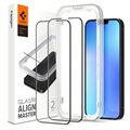 Protector Ecran - 9H - iPhone 13 Pro Max/14 Plus - Spigen Glas.tR AlignMaster FC - Negru