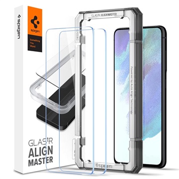 Protector Ecran - 9H - Samsung Galaxy S21 FE 5G - Spigen Glas.tR AlignMaster - 2 Buc.