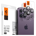Protector Obiective Cameră iPhone 14 Pro/14 Pro Max/15 Pro/15 Pro Max/16 Pro/16 Pro Max Spigen Glas.tR Ez Fit Optik Pro