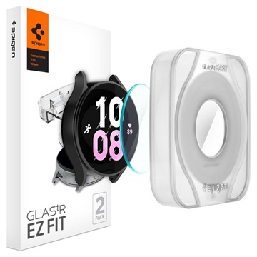 Protector Ecran Samsung Galaxy Watch5 Pro - Spigen Glas.tR Ez Fit - 2 Buc.