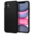 Husă TPU iPhone 11 - Spigen Liquid Air - Negru