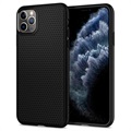 Husă TPU iPhone 11 Pro Max - Spigen Liquid Air - Negru