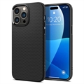 Husă TPU iPhone 14 Pro - Spigen Liquid Air - Negru