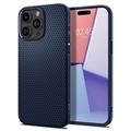 Husă TPU iPhone 15 Pro - Spigen Liquid Air - Bleumarin