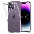Husă iPhone 14 Pro Max - Spigen Liquid Crystal Glitter - Transparent