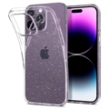 Husă iPhone 14 Pro - Spigen Liquid Crystal Glitter - Transparent